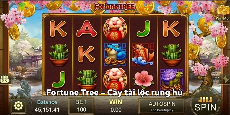 Fortune Tree – Cây tài lộc rung hũ